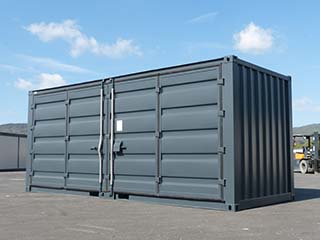 Les containers OPEN SIDE